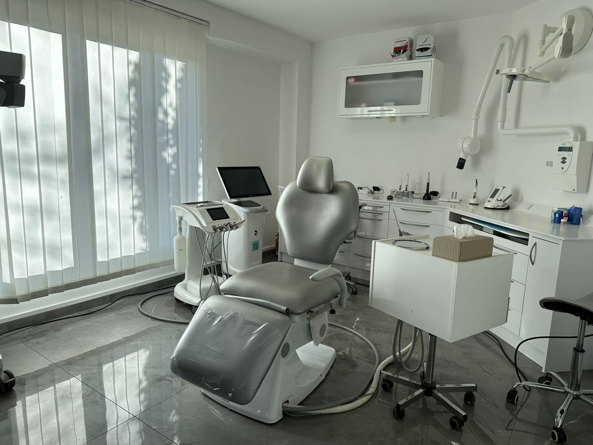 Vue panoramique de la salle de soins